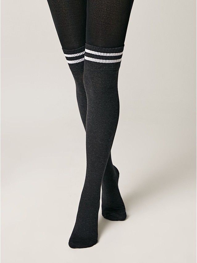 Children's tights CONTE-KIDS TIP-TOP, s.158-164 (25),685 black - 1