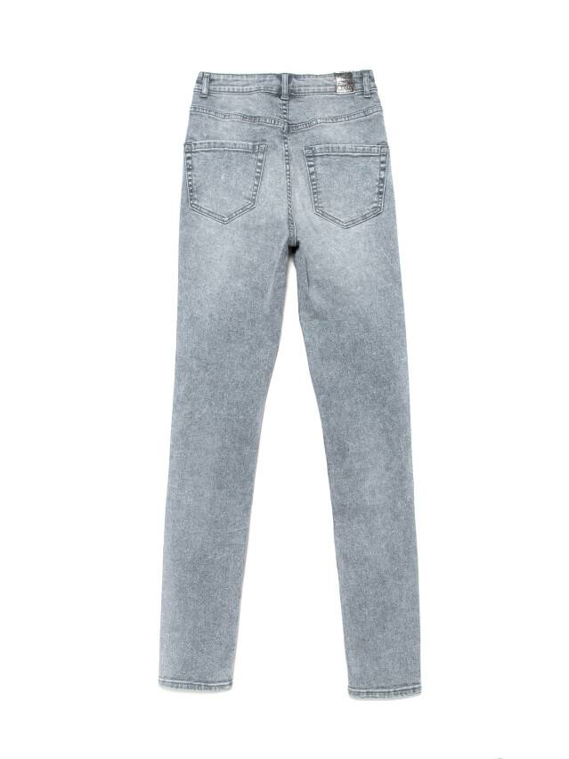 Skinny jeans with Super high rise CON-216, s.170-102, acid washed grey - 5