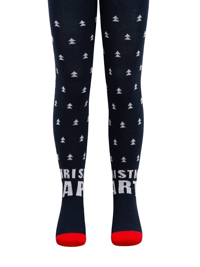 Children's tights CONTE-KIDS NEW YEAR, s.104-110 (16),584 navy - 1