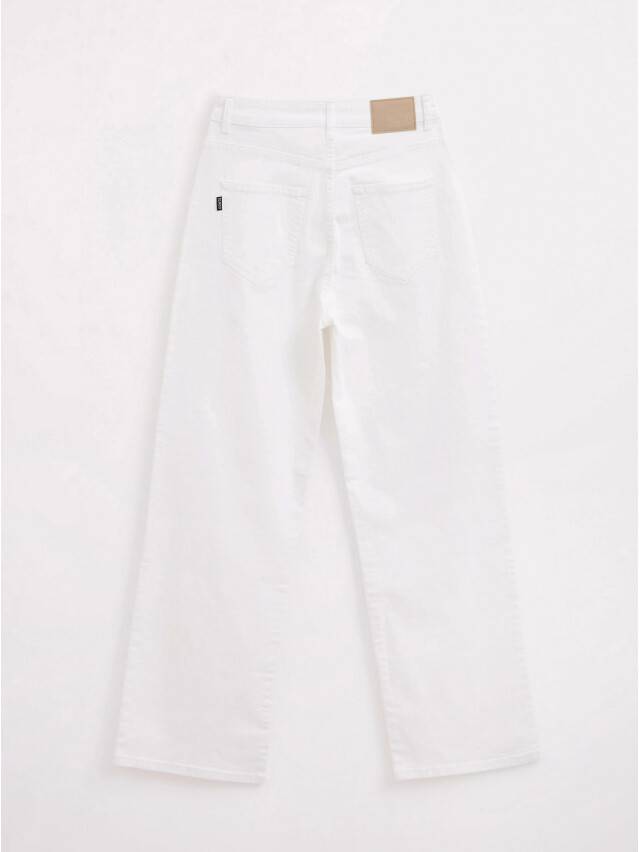Denim trousers CONTE ELEGANT CON-419, s.170-102, white - 7