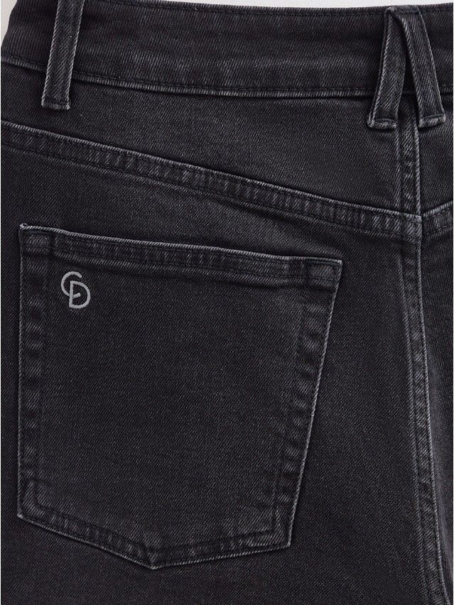 Denim trousers CONTE ELEGANT CON-718, s.170-98, washed black - 9