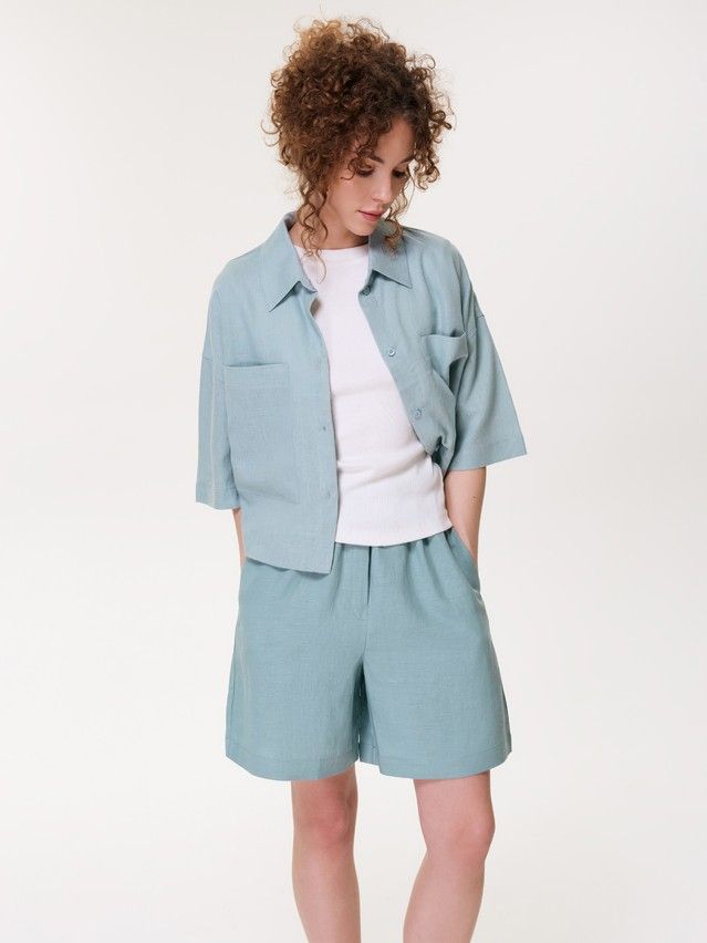 Women's shirt CONTE LRU 3585, s.170-84-90, blue - 1