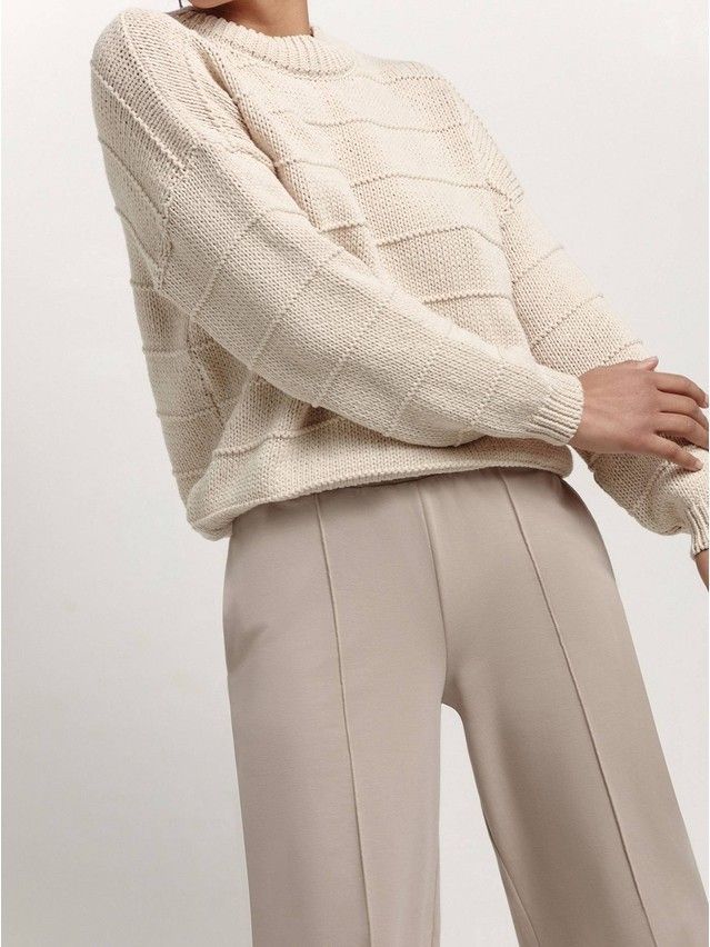 Women's pullover CONTE ELEGANT LDK180, s.170-84, beige - 2