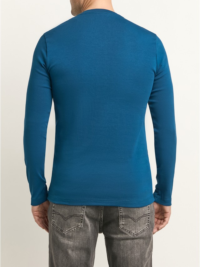 Men's polo neck shirt DIWARI BASIC MEN MD 4031, s.176,182-92, deep sea green - 2