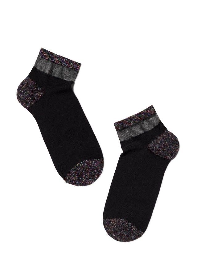 Women's cotton socks ACTIVE 20S-5SP, s.36-37, 207 black - 2