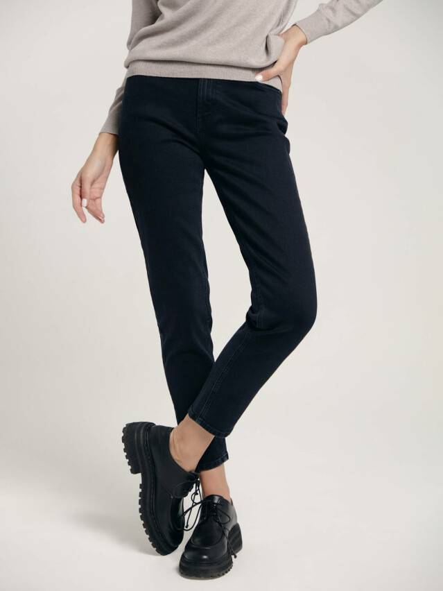 Denim trousers CONTE ELEGANT CON-358, s.170-102, washed black - 3
