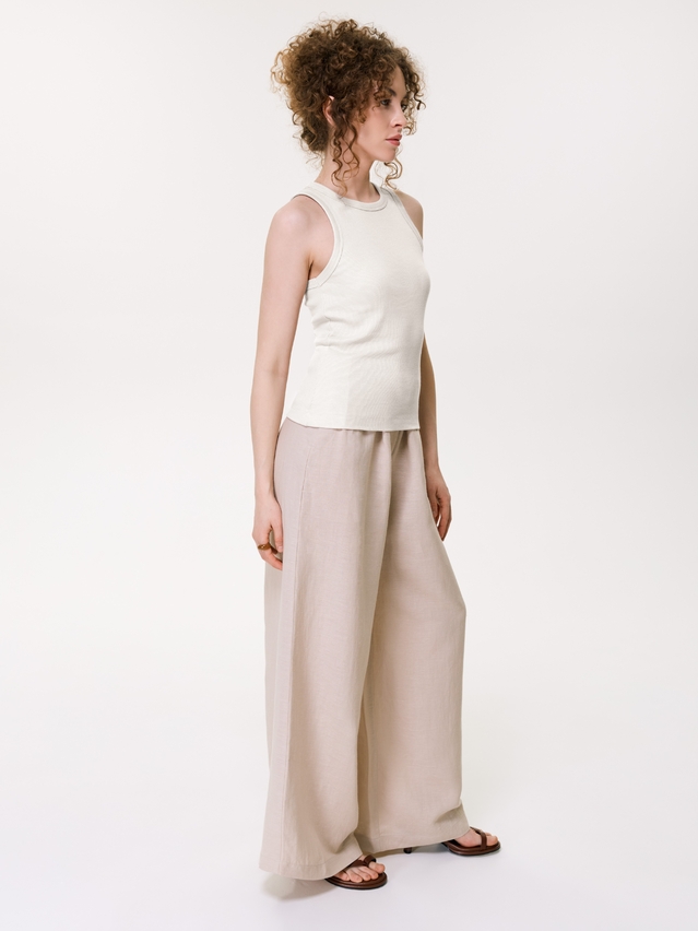 Women's tank top CONTE ELEGANT BASIC COLLECTION LM 5022, s.170-92, ecru - 3