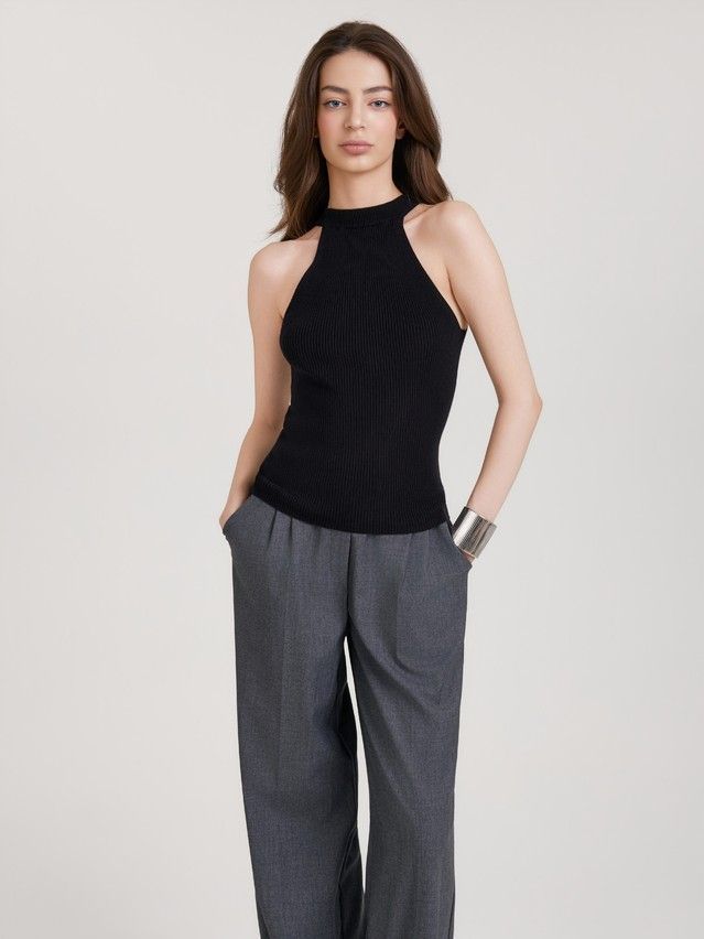 Women's vest CONTE ELEGANT LDK2559, s.170-84, black - 1