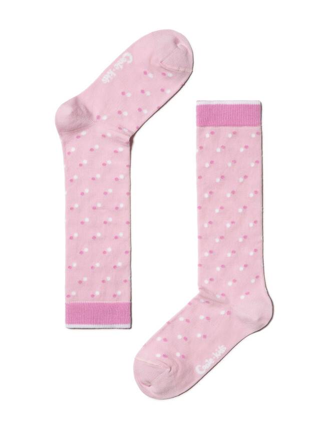 Children's knee high socks CONTE-KIDS TIP-TOP, s.27-29, 037 light pink - 1