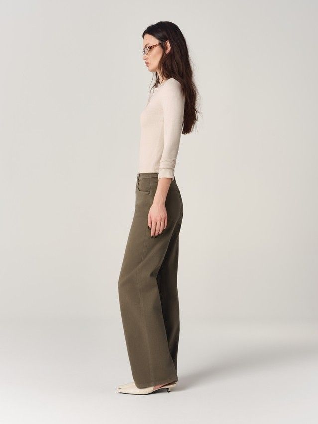 Women's jeans CONTE CON-919, s.164-90, brown - 8