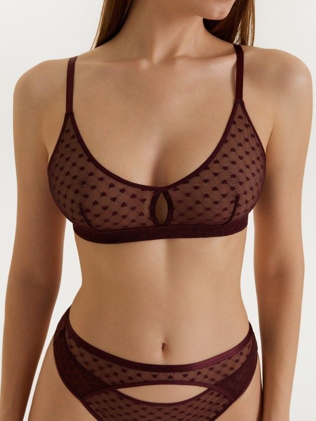 Women's top CONTE HEARTS LBE 3334, s.170-84, cherry - 1