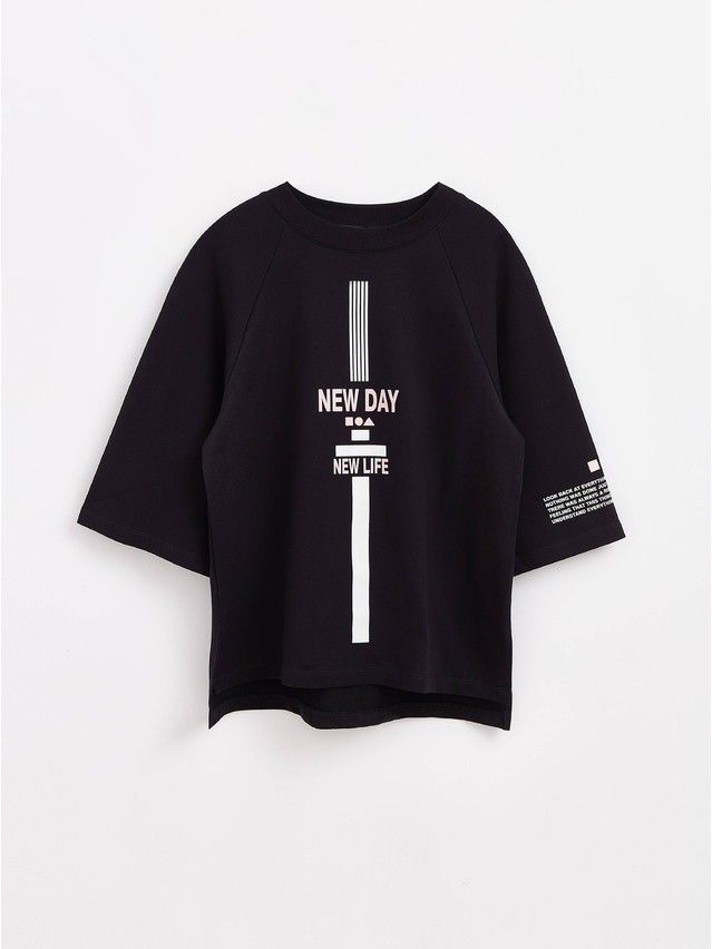 Women's polo neck shirt CONTE ELEGANT LD 1702, s.170-92, black - 4