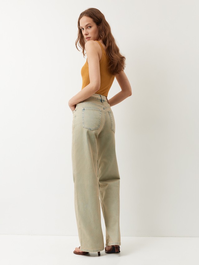 Women's jeans CONTE CON-978, s.164-90, blue beige - 2