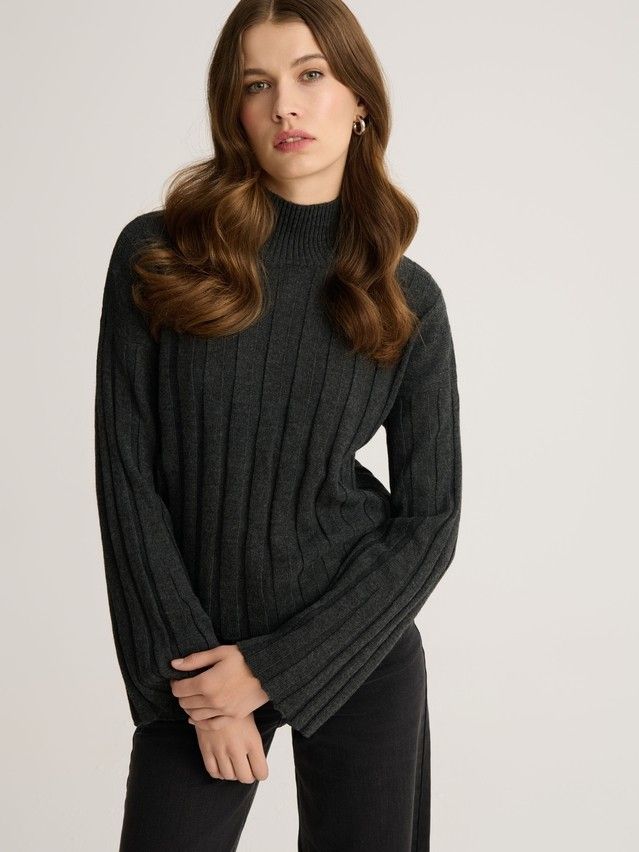 Women's pullover CONTE ELEGANT LDK23129, s.170-84, graphite - 1