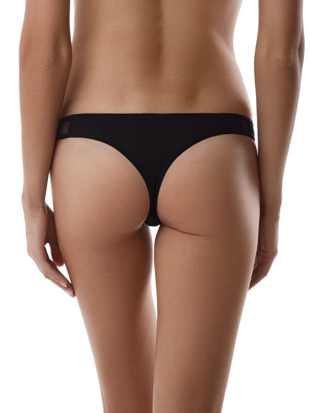 Women's panties CONTE ELEGANT SANDRA LST 579, s.102/XL, black - 2