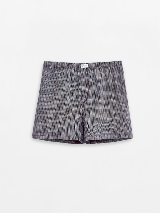 Men's underpants DIWARI BASIC MEN MBX 010, s.78,82, blue pattern - 1
