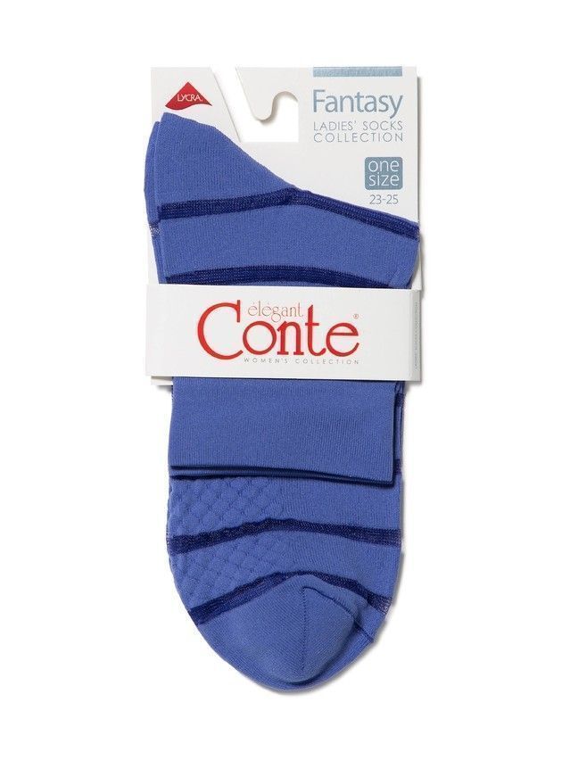 Women's socks CONTE ELEGANT FANTASY 16С-85СП, s.23-25, denim - 3