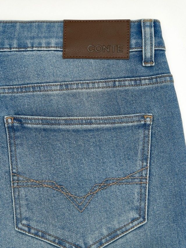 Men's jeans CONTE CNM-08, s.176/80-W30/L32, blue - 8