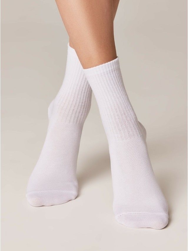 Women's socks CONTE ELEGANT CLASSIC, s.23, 419 white - 4