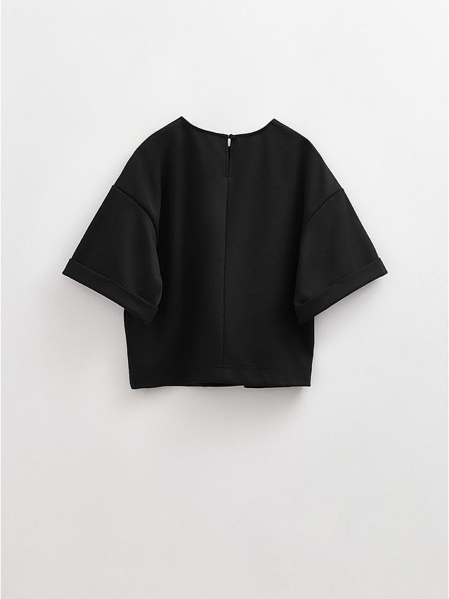 Women's polo neck shirt CONTE ELEGANT LD 2804, s.170-92, black - 5