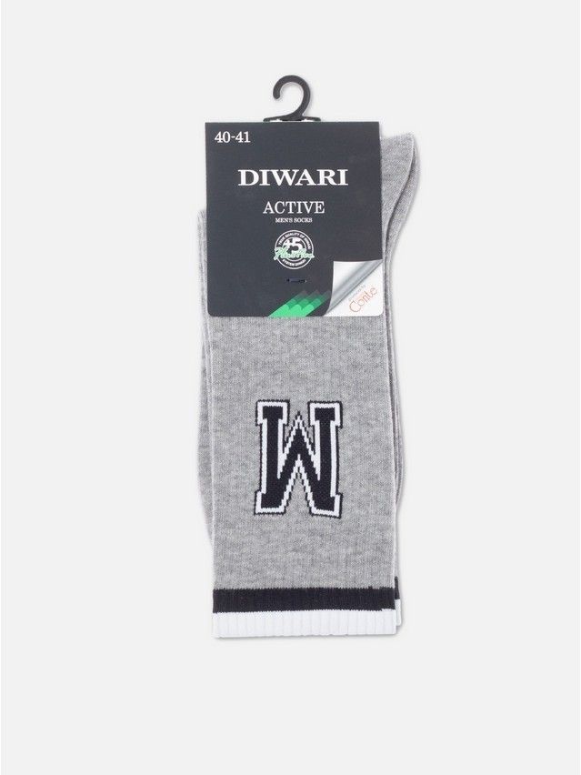 Men's socks DiWaRi ACTIVE, s.25, 925 grey - 3