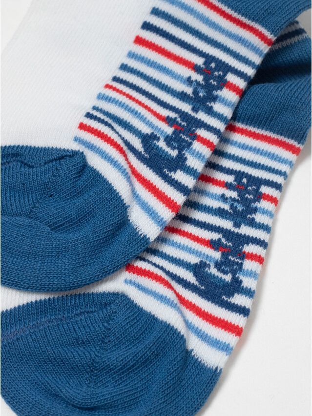 Children's socks CONTE-KIDS TIP-TOP (2 pairs),s.18-20, 702 white-denim - 6