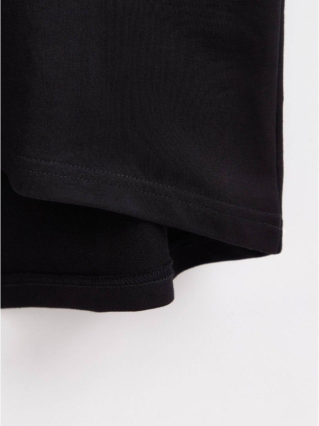 Women's polo neck shirt CONTE ELEGANT LD 1633, s.170-92, black - 7