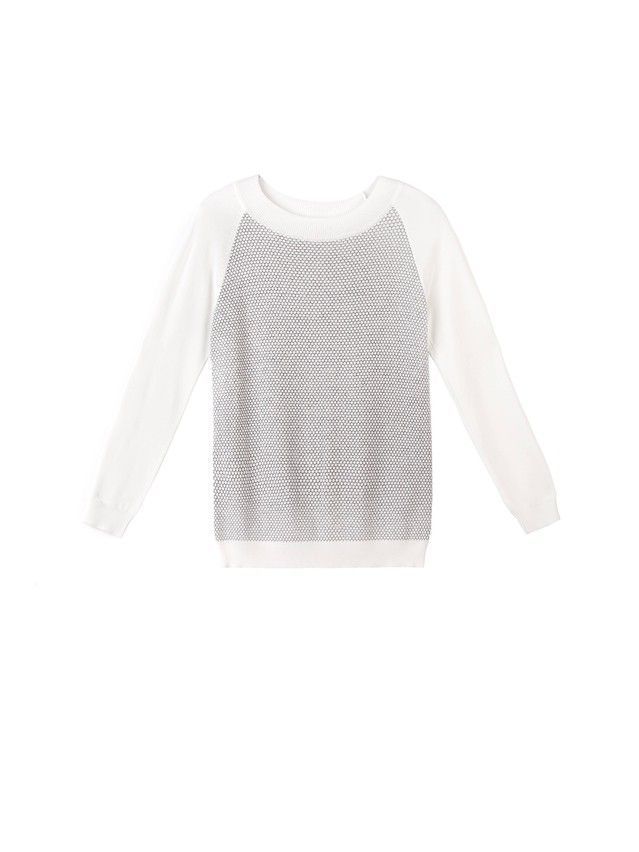 Women's polo neck shirt CONTE ELEGANT LDK036, s.158,164-84, white - 4