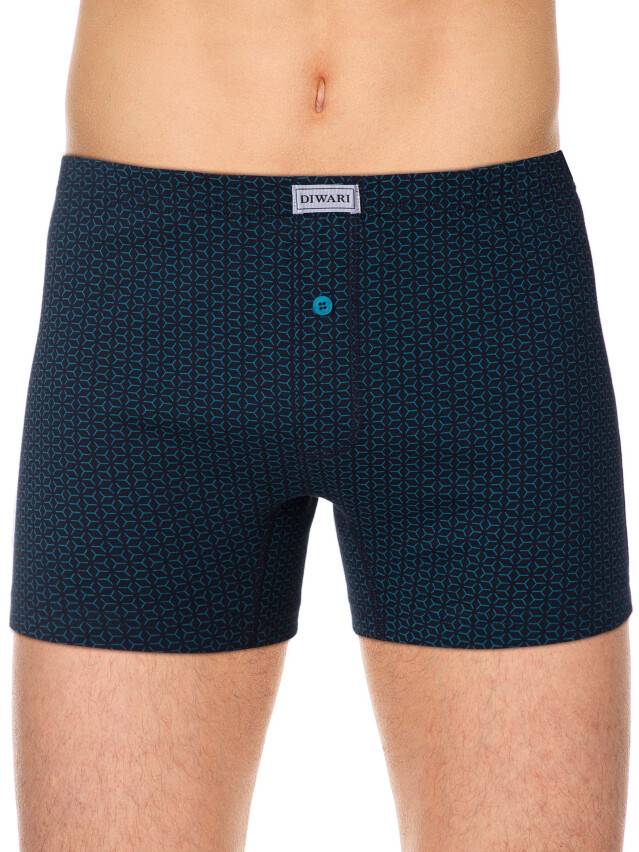 Men's underpants DiWaRi SHAPE MBX 202, s.78,82, navy-turquoise - 2