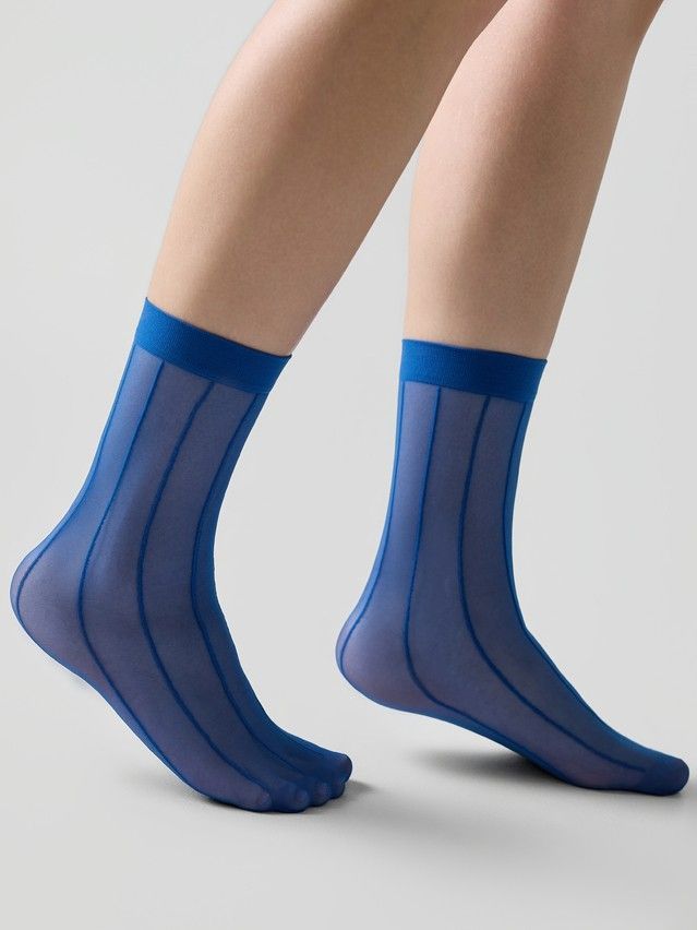 Women's socks CONTE ELEGANT FANTASY, s.23-25, cobalt - 2