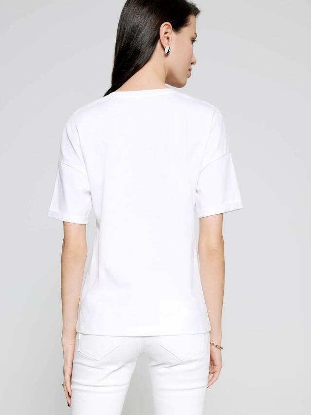 Women's t-shirt LD 1114, s.170-100, white - 2