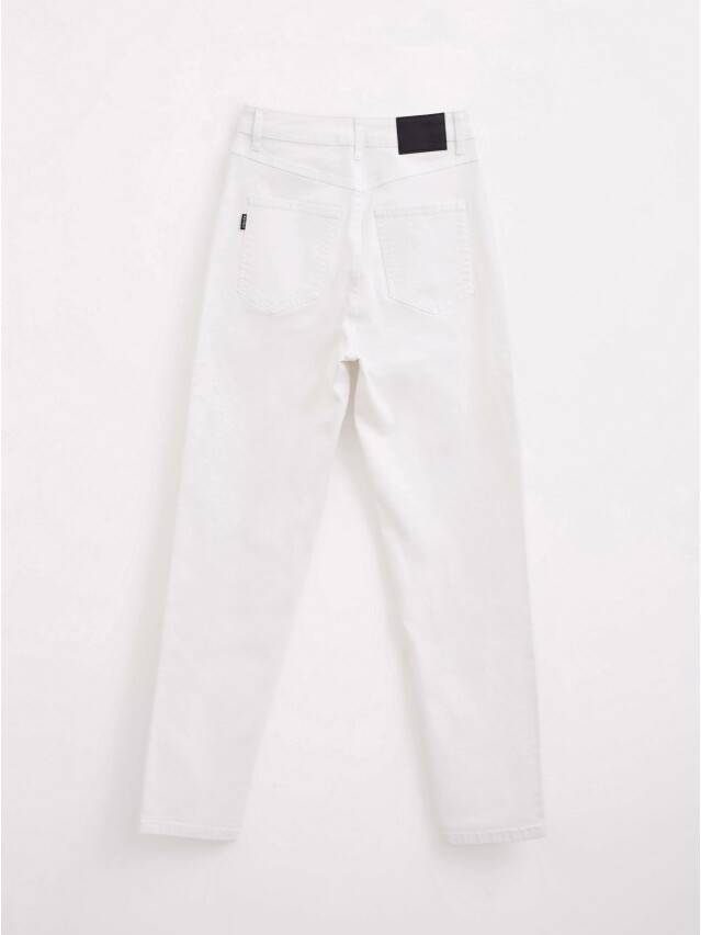 Denim trousers CONTE ELEGANT CON-413, s.170-102, white - 6