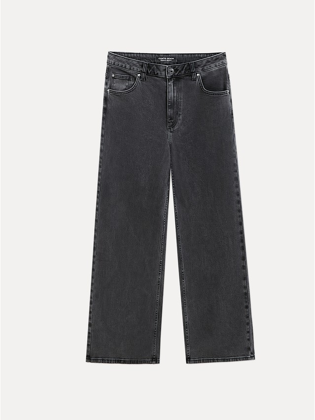 Women's jeans CONTE CON-802, s.164-90, washed black - 8