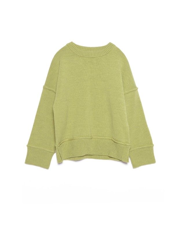 Women's polo neck shirt CONTE ELEGANT LDK113, s.170-84, olive drab - 3