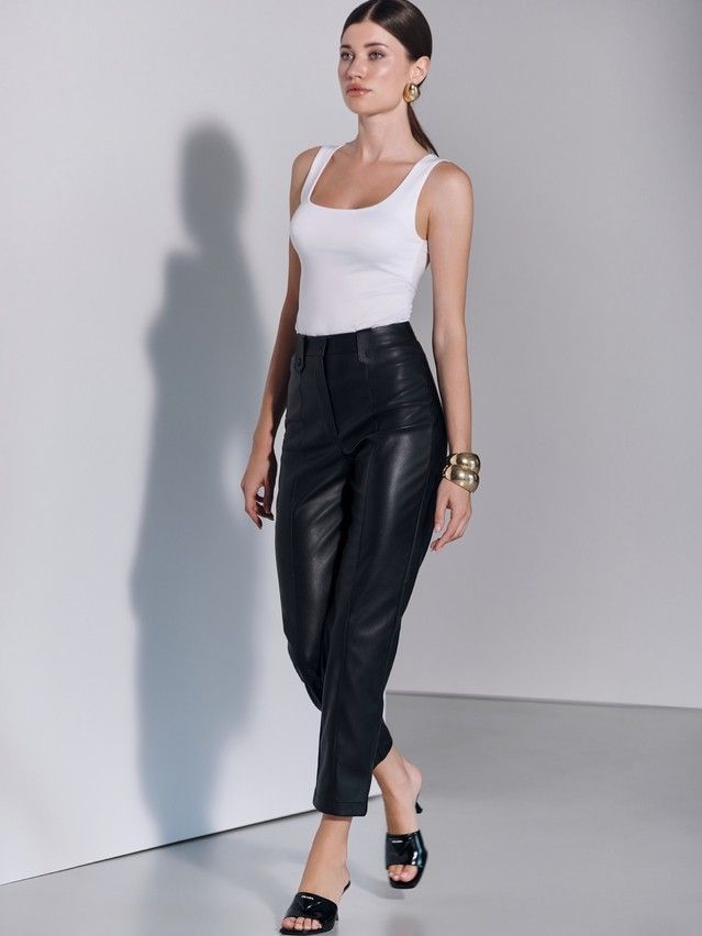 Women's trousers CONTE ELEGANT LBK 2852, s.164-84-90, black - 5