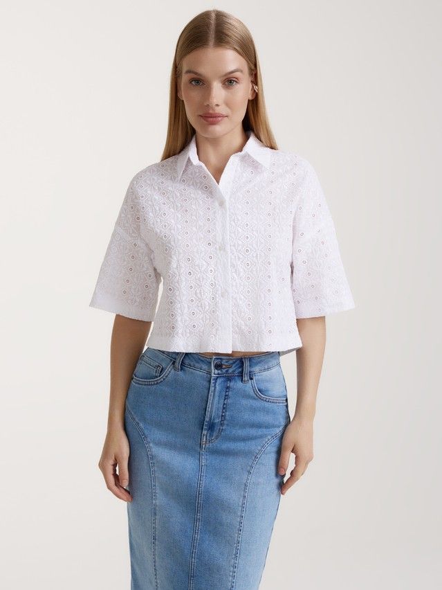 Women's shirt CONTE ELEGANT LBL 3203, s.170-88-94, white - 2