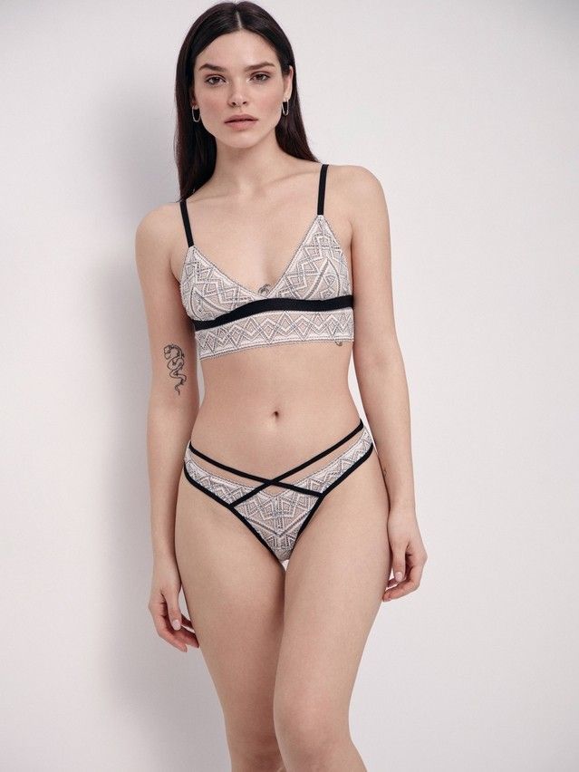 Women's panties CONTE ELEGANT FAIRYTALE LBR 1558, s.90, ecru - 2
