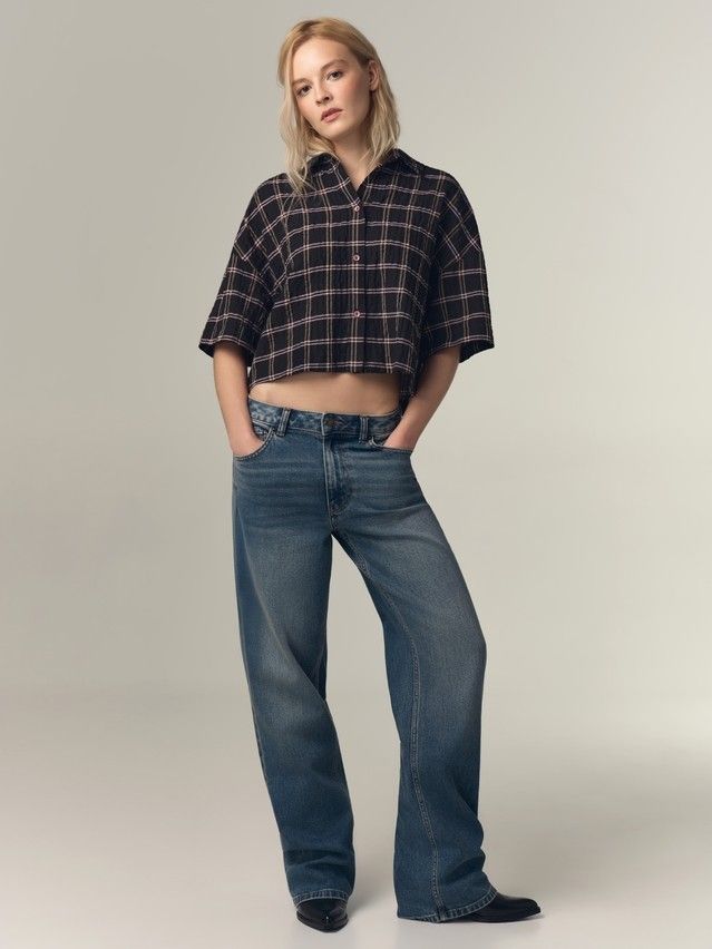 Women's shirt CONTE LRU 3320, s.170-88-94, black - 1