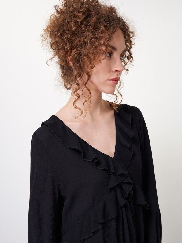 Women's dress CONTE LPL 3478, s.170-84-90, black - 4