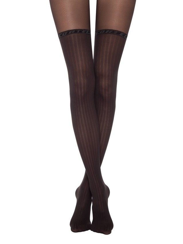 Women's tights CONTE ELEGANT GLAM, s.2, grafit - 3