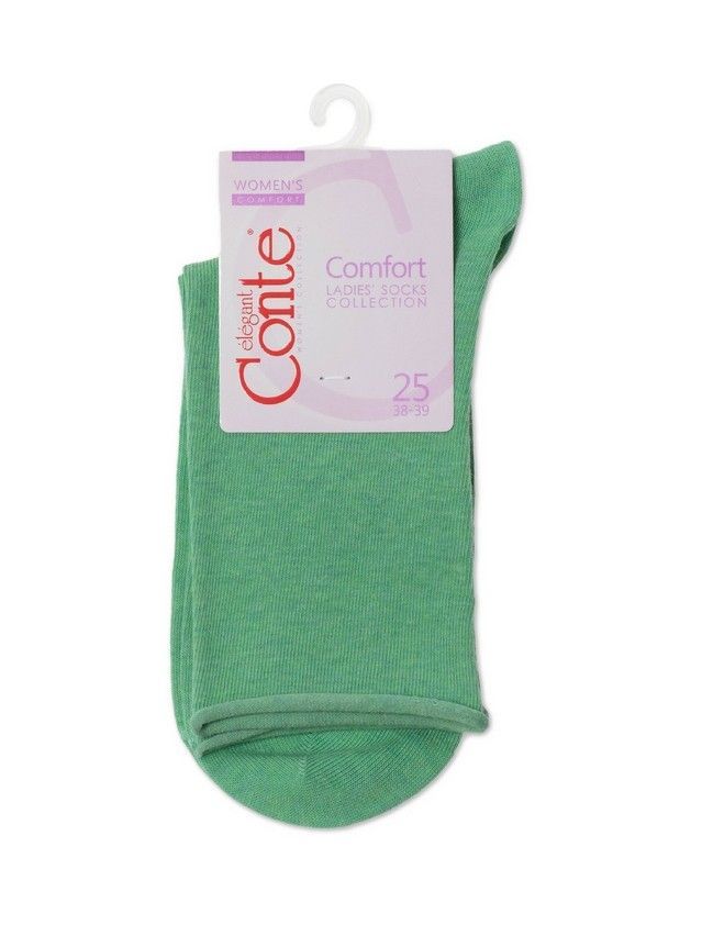 Women's socks CONTE ELEGANT COMFORT, s.23, 000 light green - 3