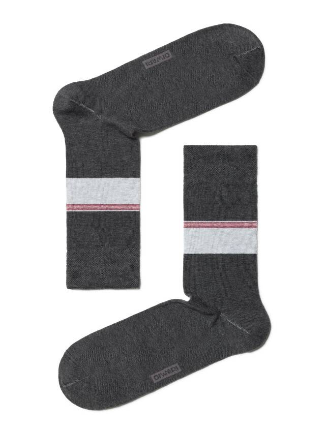 Men's socks DiWaRi COMFORT, s. 40-41, 039 dark grey - 1