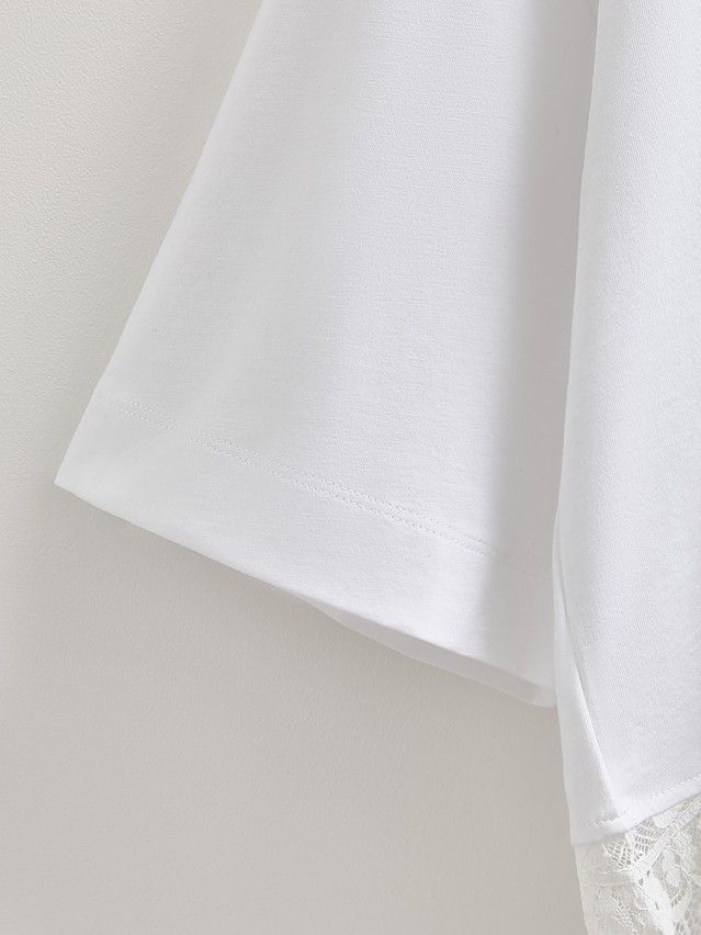 Women's polo neck shirt CONTE ELEGANT LD 3082, s.170-84, white - 3