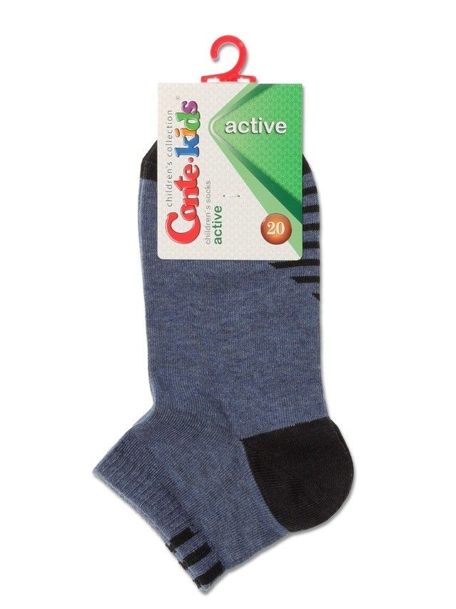Children's socks ACTIVE (short) 13S-34SP, s. 36-37, 509 dark jeans - 6