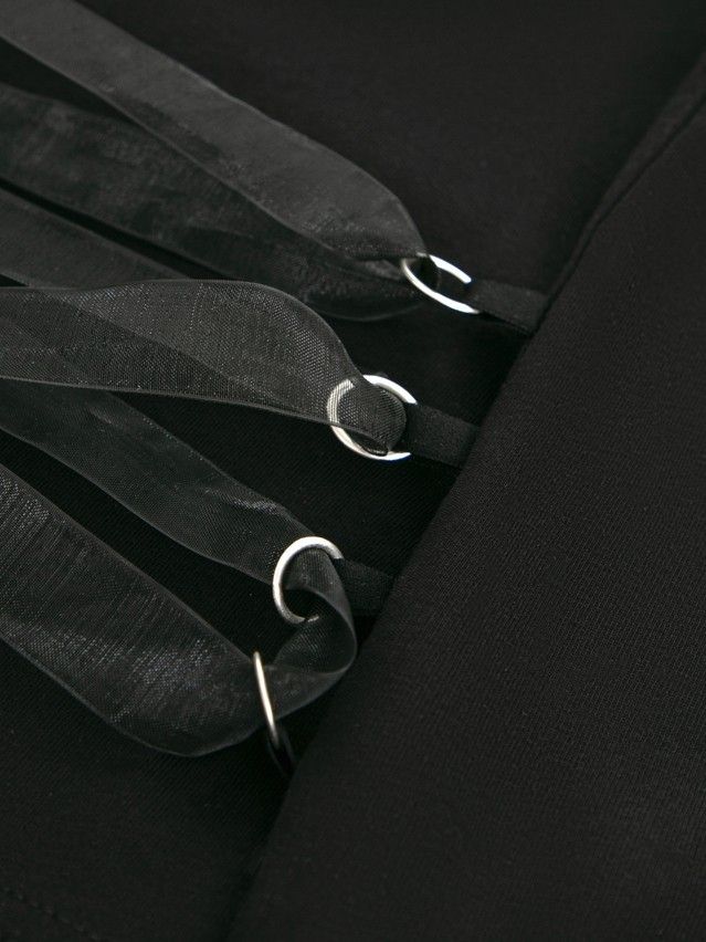 Women's polo neck shirt CONTE LD 3445, s.170-84, black - 3