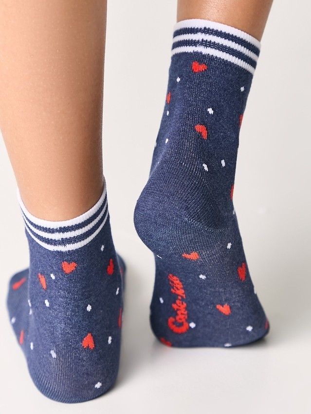 Children's socks TIP-TOP 5S-11SP, s. 30-32, 499 dark blue - 2