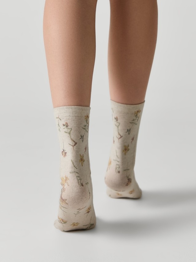 Women's socks CONTE ELEGANT FANTASY, s.23-25, 1156 beige - 3