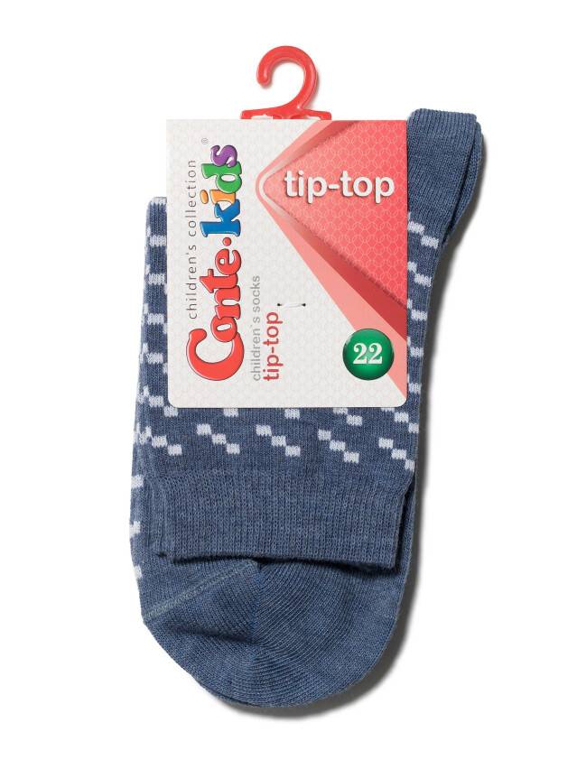 Children's socks CONTE-KIDS TIP-TOP, s.24-26, 207 denim - 2