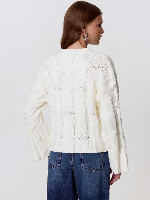 Women's pullover CONTE ELEGANT LDK24134, s.170-84, ecru - 5