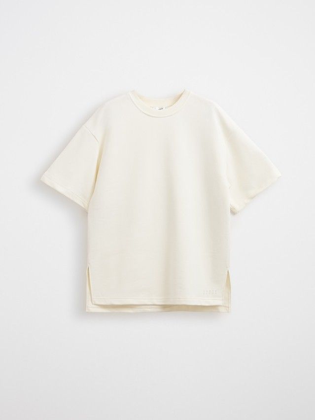 Women's polo neck shirt CONTE ELEGANT LD 3081, s.170-100, ecru - 3